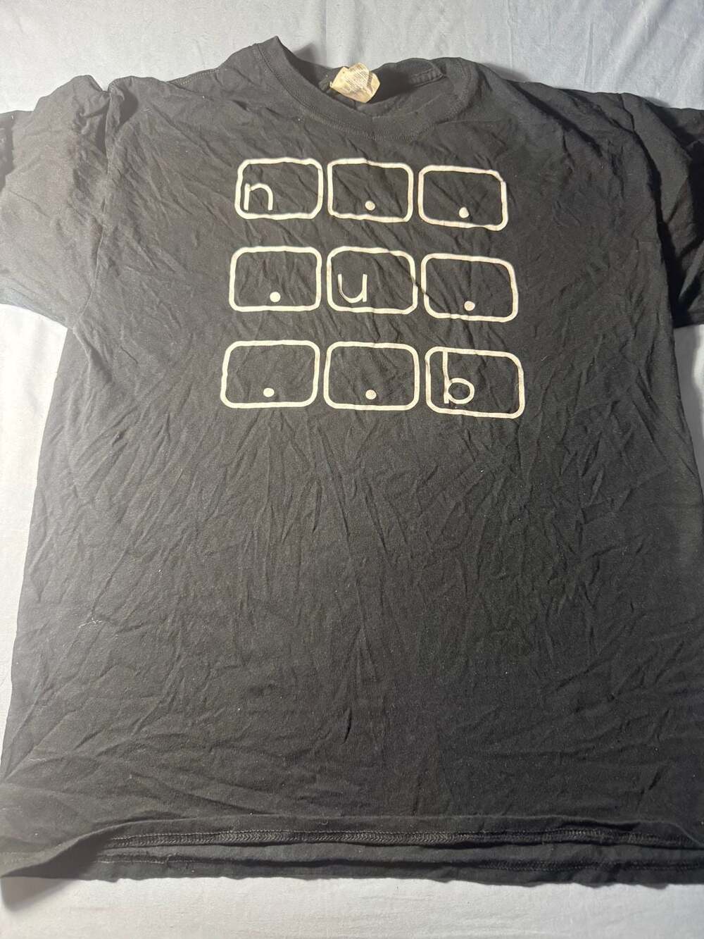 Gildan Keyboard Graphic T-Shirt Black L